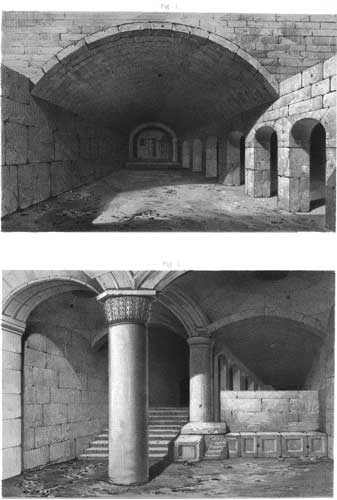 Illustration: Underground Works of the Mosque of El-Aksa