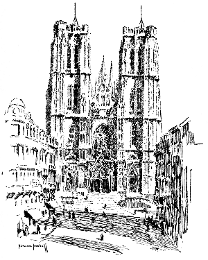 Saint Michel et Sainte Gudule.