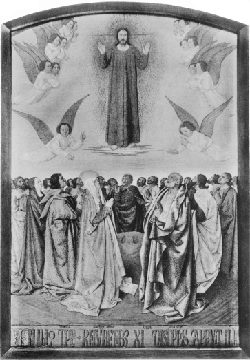Plate XLVII.

Photo. Giraudon.

THE ASCENSION.

Jean Fouquet.

Musée Condé.

To face page 192.