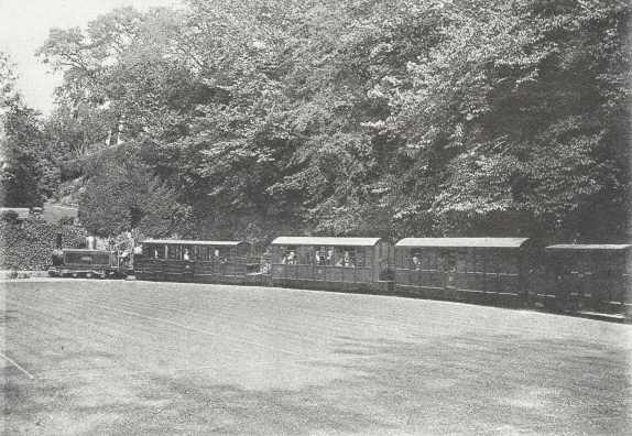 Engine No 1 and Passenger Train, Duffield Bank Railway