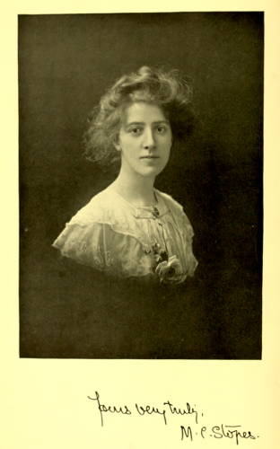 portrait of Marie C. Stopes