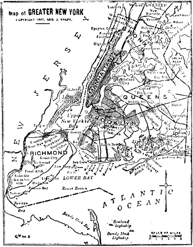 Map of GREATER NEW YORK