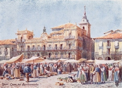 LEON

The Market Place, and Casa del Ayuntamiento.