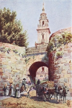 LUGO

The Santiago Gate.