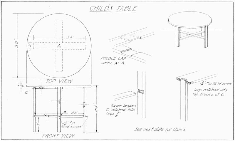 Child's Table
