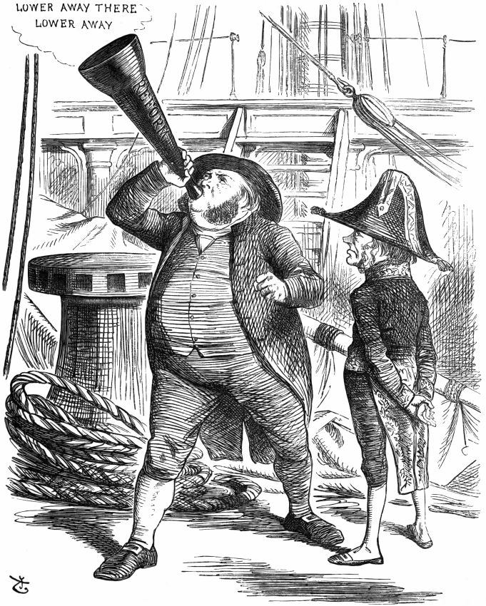 1868 Punch Cartoon John Bright Dress Rehearsal Cabinet Minister Privy Councillor 