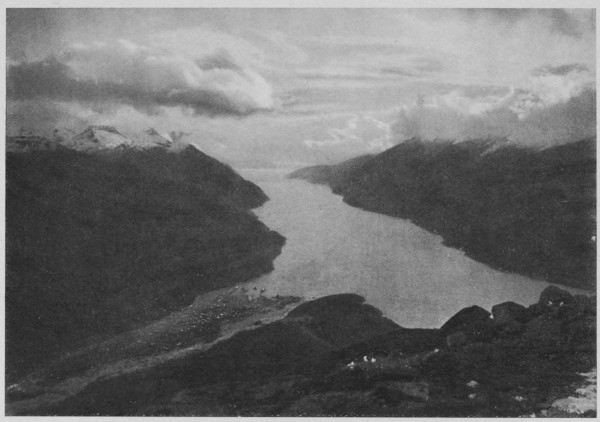 Looking down the Lynn Canal—Skaguay River, with Skaguay on the Left.