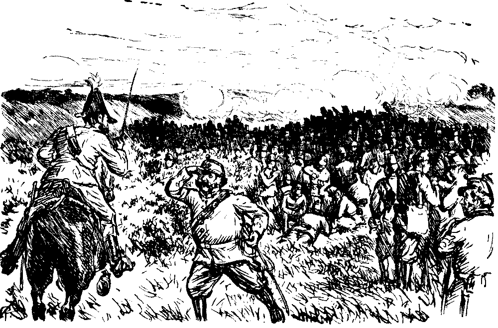 Battlefield scene