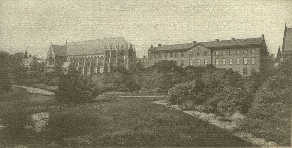 photograph of school and grounds