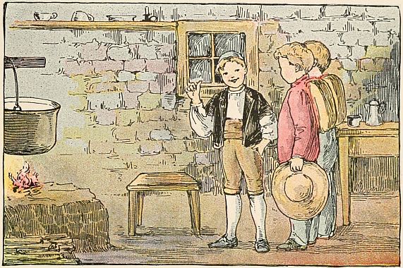 three boys and a kettle