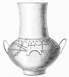No. 33. Inscribed Trojan Vase of Terra-cotta (8½ M.).