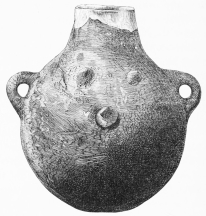 No. 70. Large Terra-cotta Vase, with the Symbols of the
Ilian Goddess (4 M.).