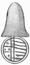 No. 116. Terra-cotta Seal (1 M.).