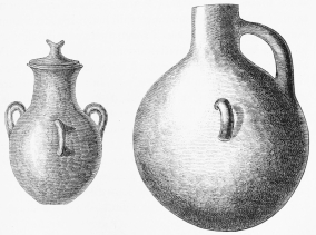 No. 229. Terra-cotta Vase, with four Handles and a Lid.
From the upper House above the Scæan Gate (6 M.).