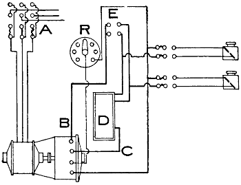 AC to DC motor-generator