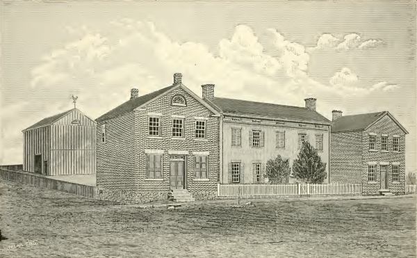 RESIDENCE OF JOHN TAYLOR, NAUVOO, ILL., 1846
