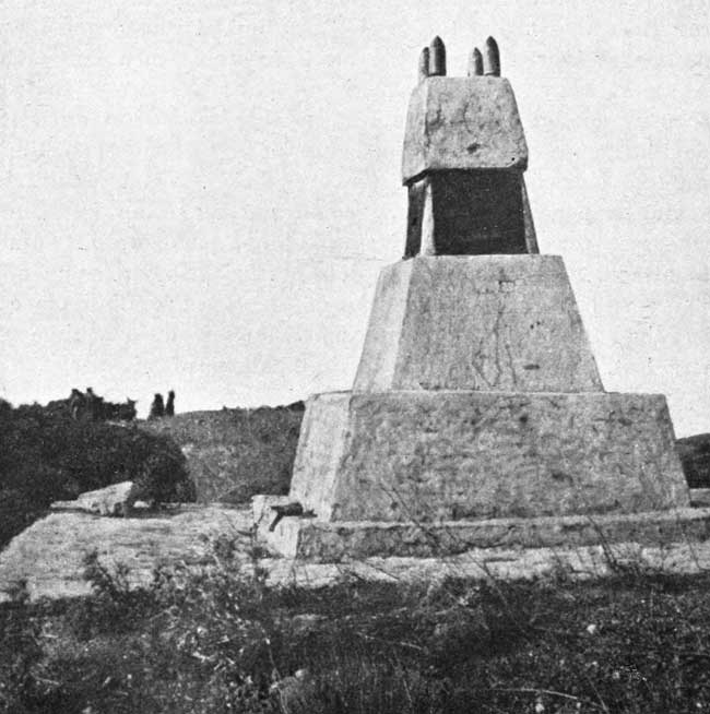 The Great Turkish Victory Monument on the Nek