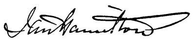 signature Ian Hamilton