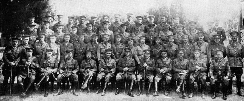 The Staff and Senior Officers of the New Zealand and
Australian Division