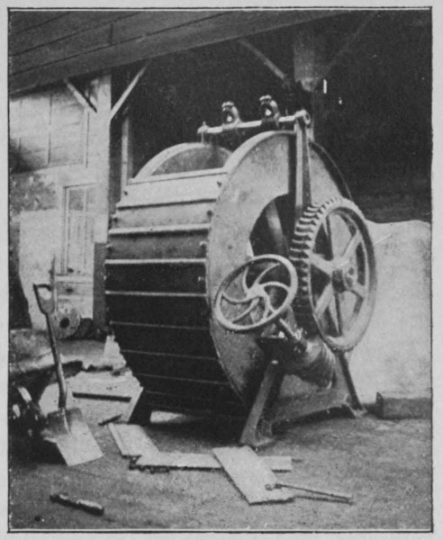 Horry Furnace, showing Gearing.