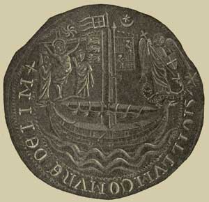 The Borough Seal of Lyme Regis, 1284