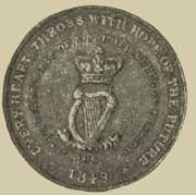 Medal of Queen's First Visit to Ireland