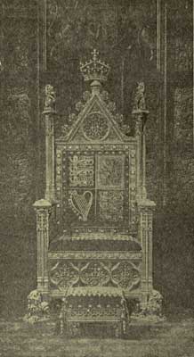 The Throne of Queen Victoria
