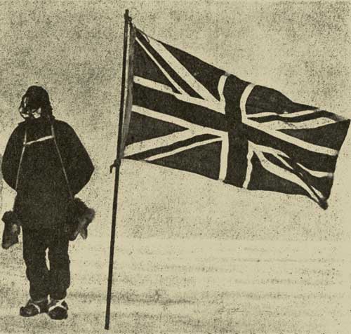 The Union Jack and Shackleton