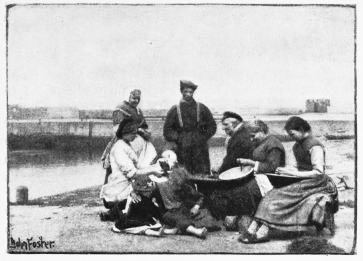 GROUP OF FISHER-FOLK

(From a photograph by John Foster of Coldstream)