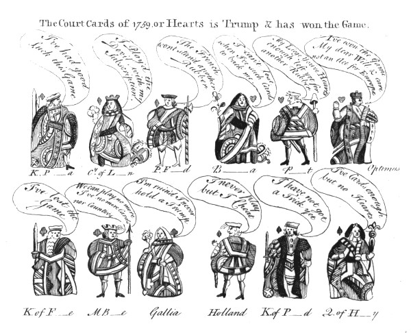 Court Cards of 1759