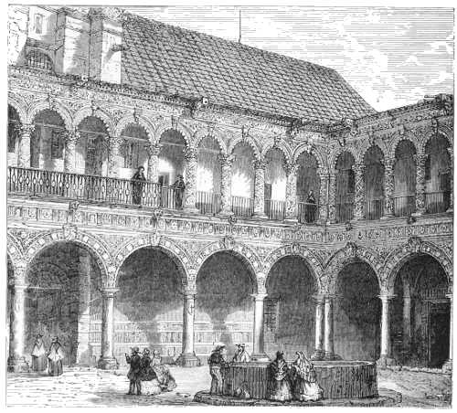 CLOISTER OF THE CONVENT OF LA MERCED.