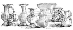 VASES OF BURIAL-GROUND UNEARTHED AT NAHUALAC.