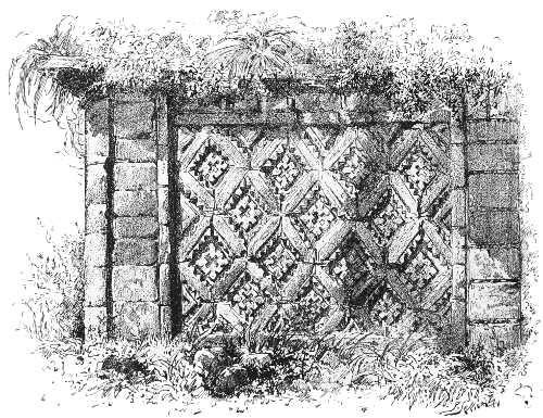 ORNAMENTATION OF THE UPPER STORY OF THE NUNNERY, CHICHEN-ITZA.