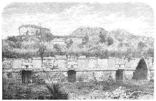 GENERAL VIEW OF THE RUINS OF UXMAL.