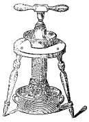 Fig. 32.&mdash;Prensa-puré grande.