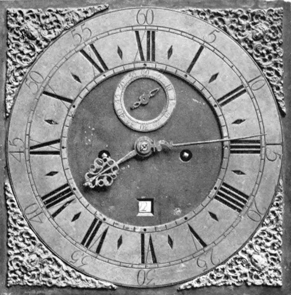 Brass Dial of Clock.