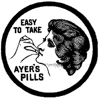 EASY TO TAKE AYER'S PILLS