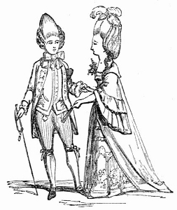 Dress in 1772