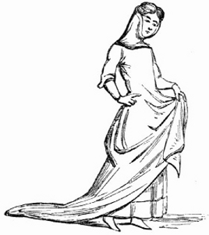 Costume of the Ladies in Time of Plantagenets