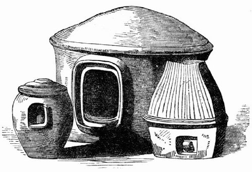 Teutonic Hut-Shaped Vases
