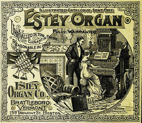 Estey Organ advertisement