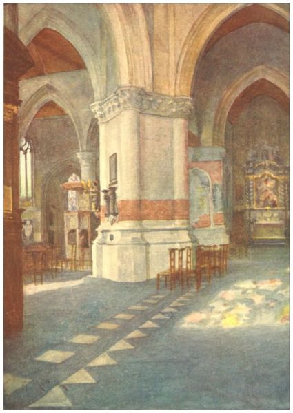 NIEUPORT&mdash;
Interior of Church.