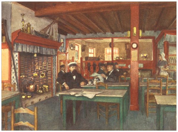 LA PANNE&mdash;Interior of a Flemish Inn.