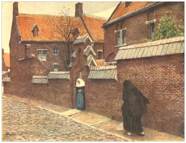 GHENT&mdash;B�guinage de Mont St. Amand.