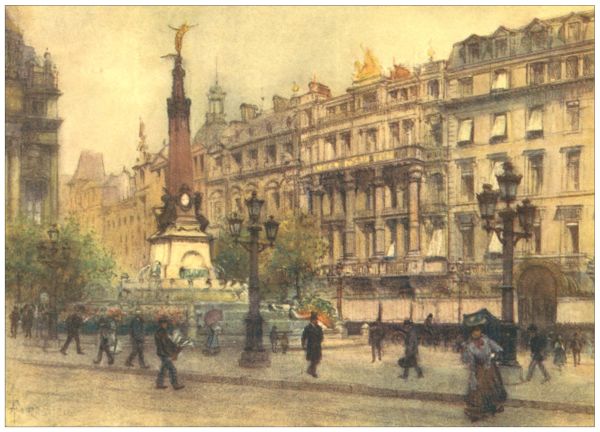 BRUSSELS&mdash;Place de Brouck�re.