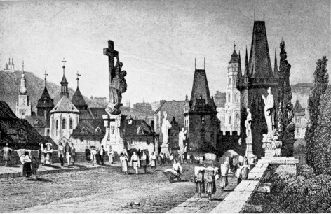 PRAGUE, 1832.

THE CITY AND BRIDGE.