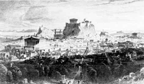 ATHENS, 1824.

A SUPPOSED APPEARANCE IF RESTORED.