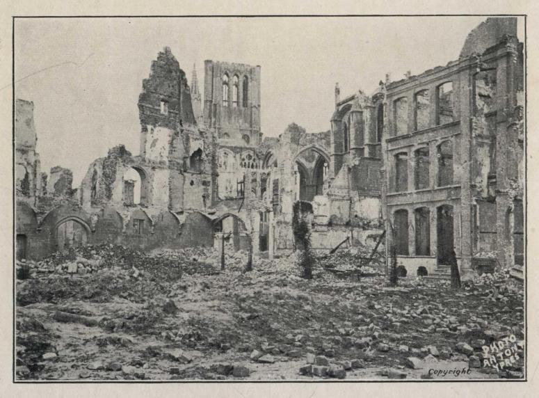 (Photograph--street in Ypres)