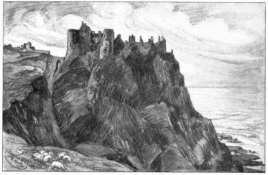 DUNLUCE CASTLE.