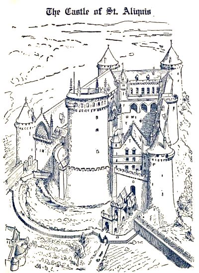 TYPICAL CASTLE OF THE MIDDLE AGES